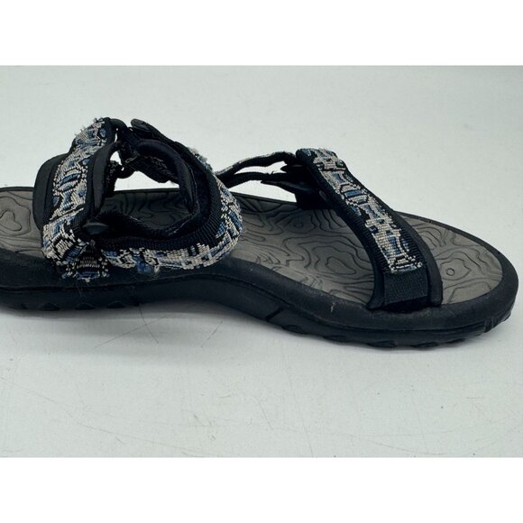 Teva Womens Sport Sandals Size 9 Black Aztec Slingback Outdoor Casual Comfort - Picture 14 of 16